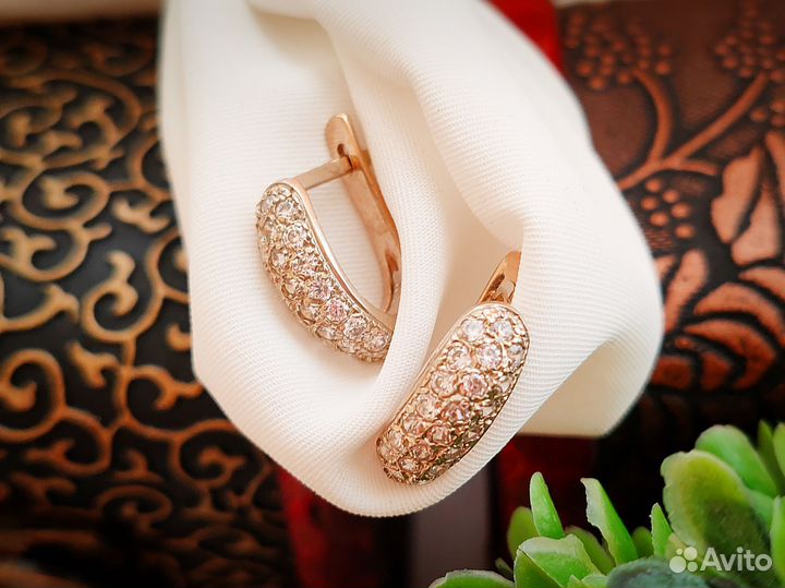 Золотые Серьги 585 пробы