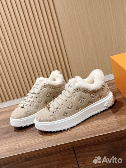 Кеды с мехом LV