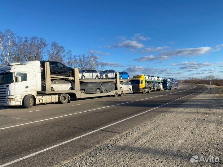 Отправка автомобилей автовозами из/в Новосибирск
