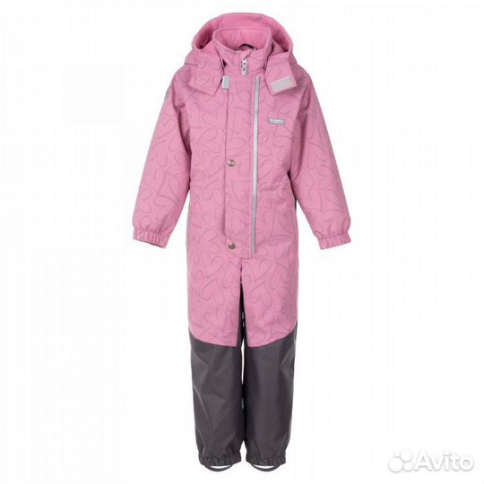 Комбинезон Kerry JOY (розовый с сердечками), р. 116