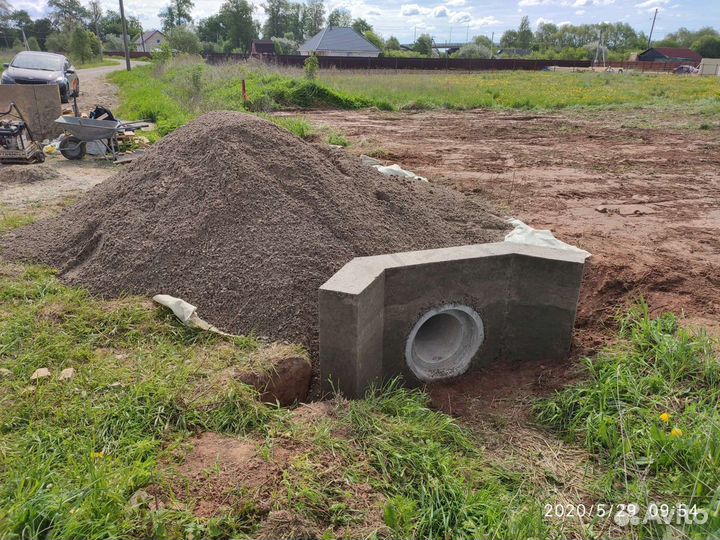 Въезд на участок