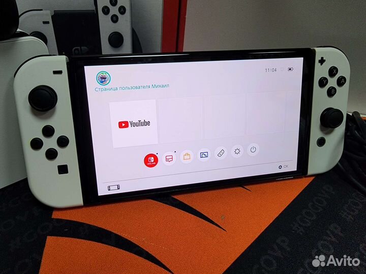 Nintendo switch Oled 64Gb Белая