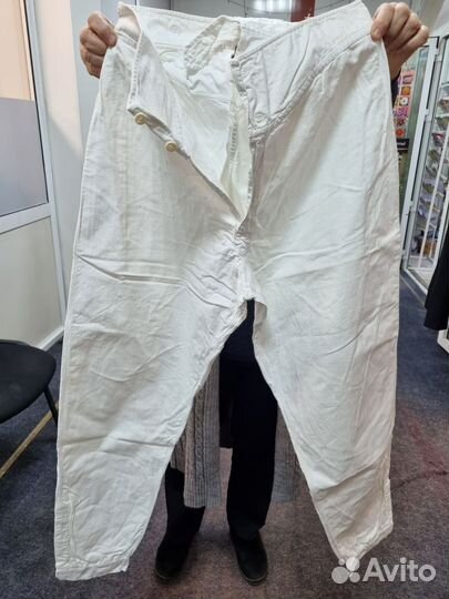 Мужское нательное нижнее белье из СССР. Лен