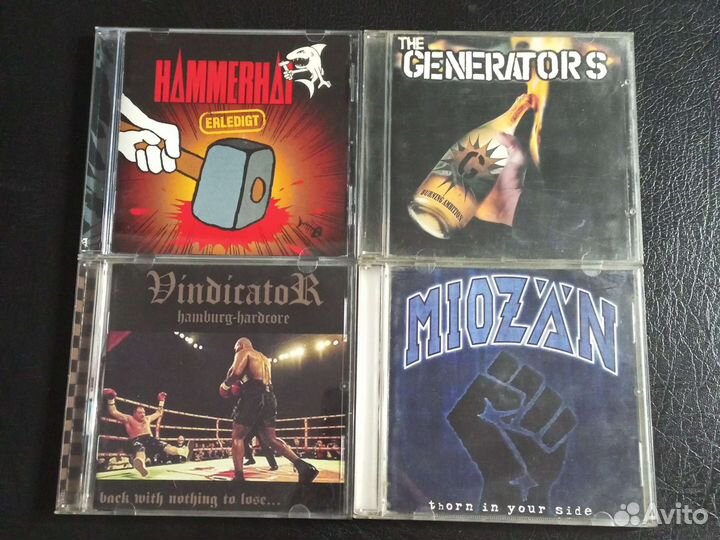 Фирменные иностранные и лицензионные cd диски 32шт