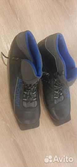 Лыжные ботинки 47 размер и тюбинг ватрушка