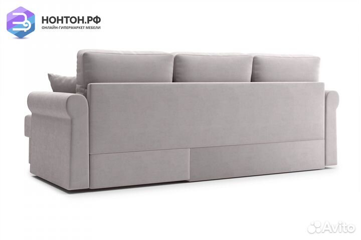 Диван угловой дельфин Лира бежевый