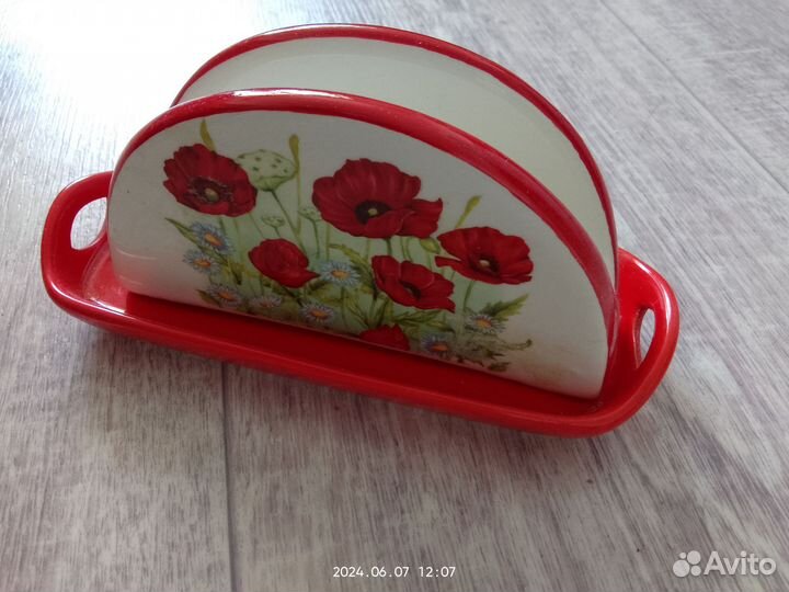 Салфетница фарфор