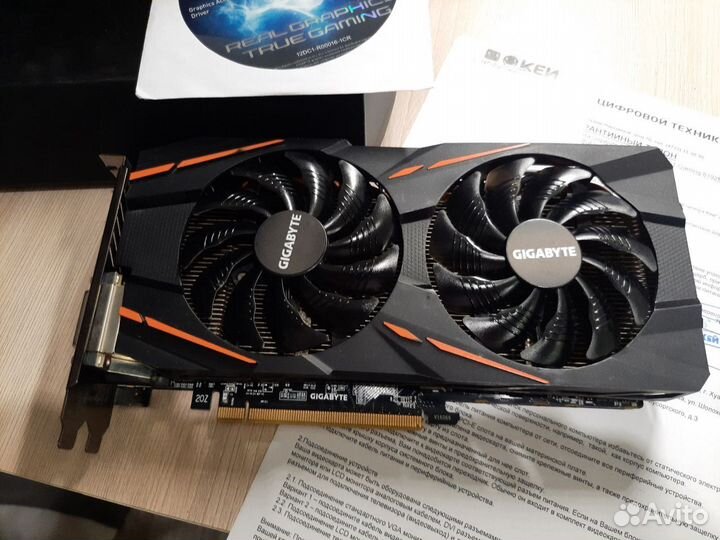 Видеокарта Gigabyte Radeon RX 480 8 гб G1 Gaming