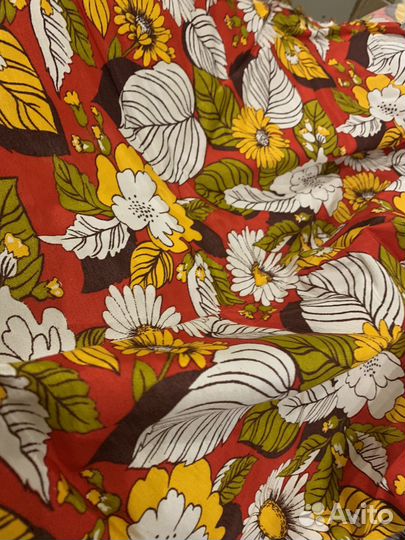 Ткань натуральный шелк и крепдешин