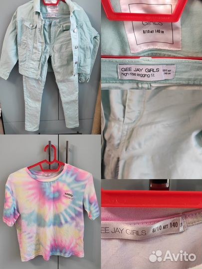 Школьная и повседневная одежда на девочку 8-10 лет