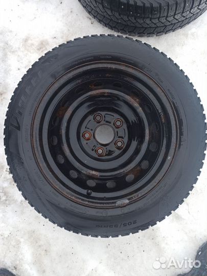 Колёса штампованные с резиной