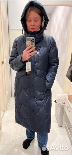 Пуховик зимний женский 46 размер