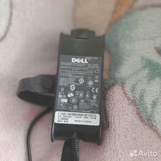 Блок питания для ноутбука dell