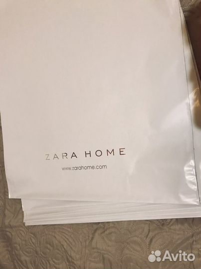 Zara home фирменный подарочный пакет