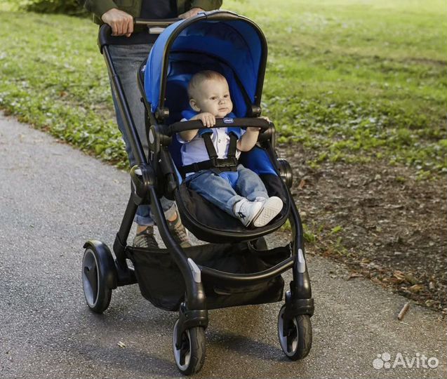 Новая коляска трансформер 2в1 Chicco Fully