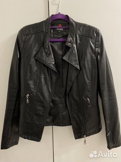 Куртка кожаная