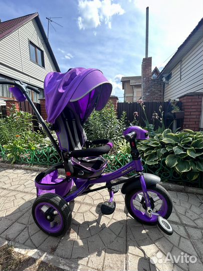 Детский велосипед с ручкой