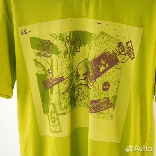 Футболка cavempt зеленая