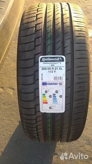 Continental PremiumContact 6 SSR 285/45 R21