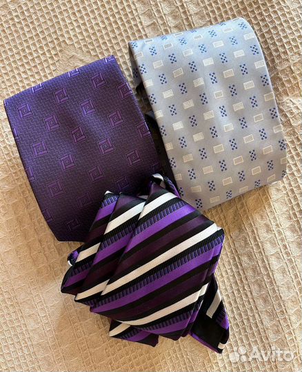 Галстуки шелк Alessandro Ercolani, festind, yorn