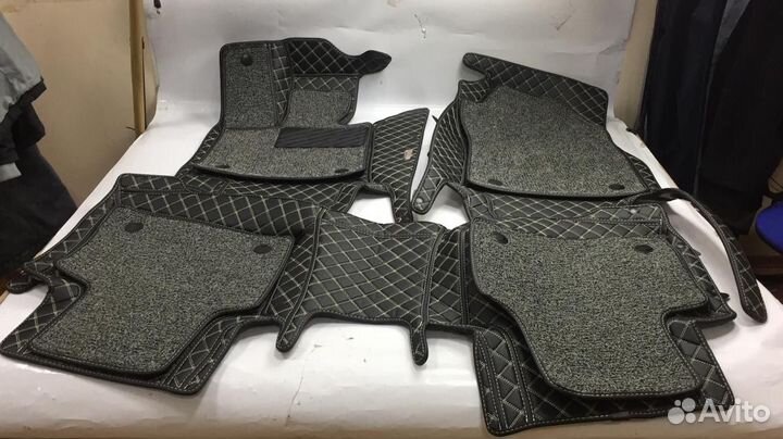 3D Коврики Mercedes Салон Багажник из Экокожи