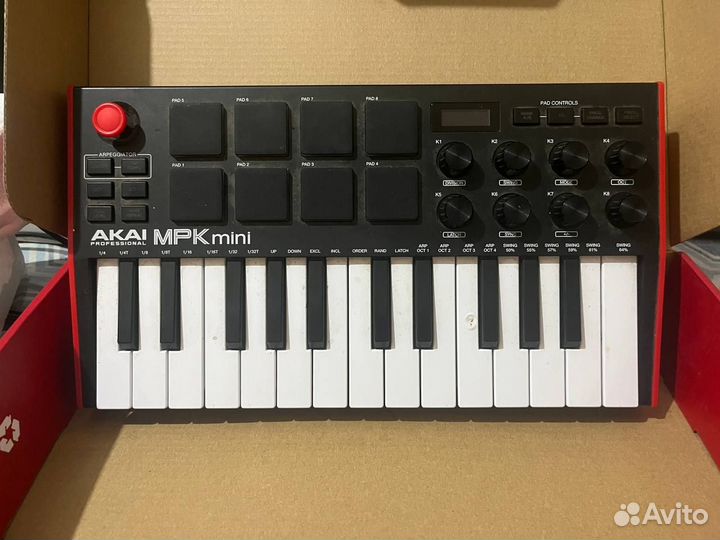 Midi клавиатура akai mpk mini 3