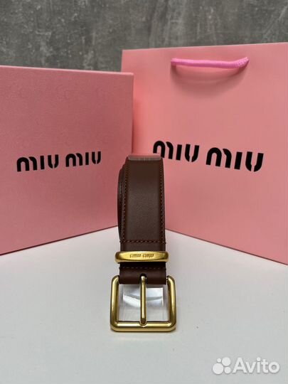 Ремень miu miu 4 цвета