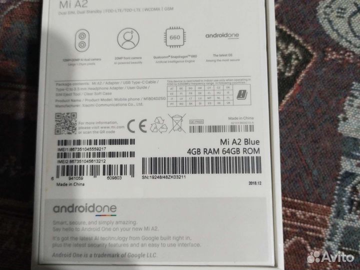 Xiaomi Mi 2A, 16 ГБ