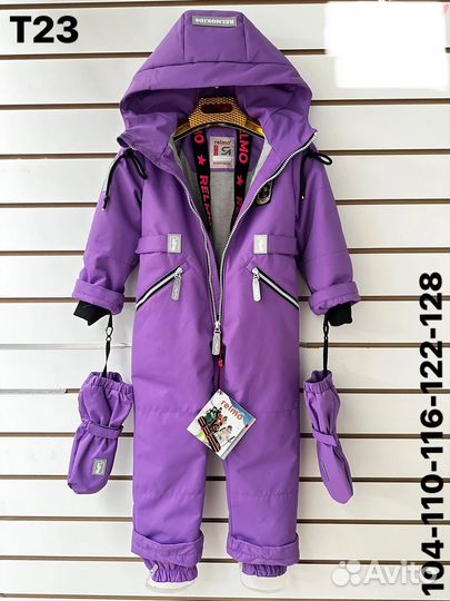 Комбинезон демисезонный для девочки