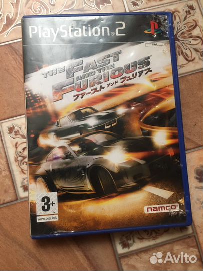 Игра ps 2 The fast and the furious