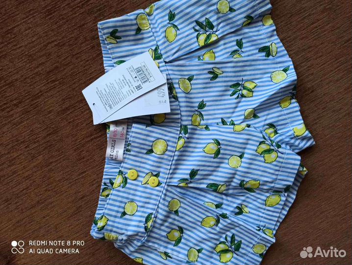 Шорты для девочек на 7-10 лет