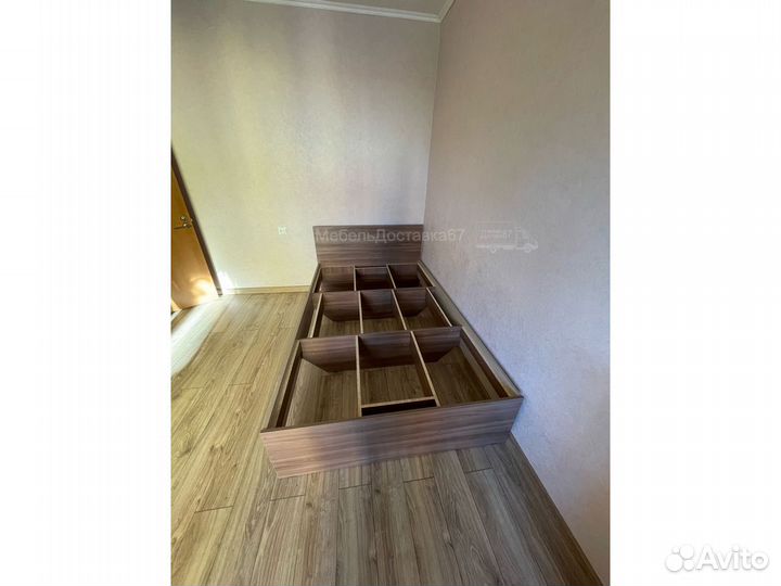 Кровать с матрасом 90 (120, 140, 160) шимо т/с