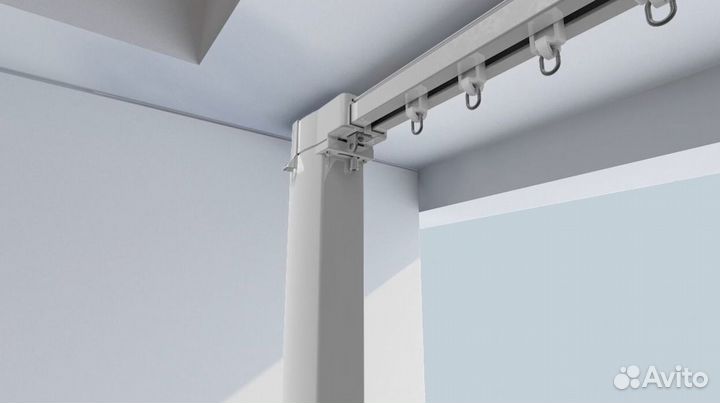 Электрокарниз для римских штор