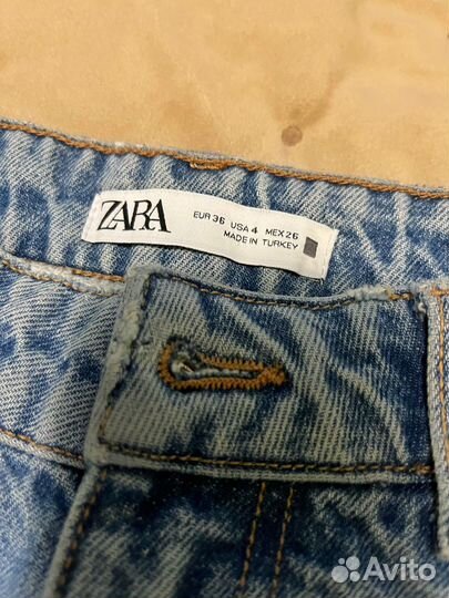Джинсы zara 36