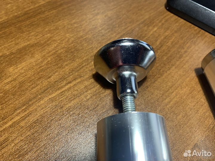 Ножка регулируемая 115 мм хром