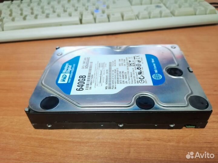 Винчестер WD Caviar Blue 640GB
