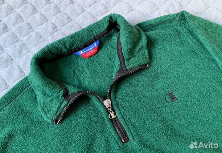 Толстовка Champion Sherpa 1\4 zip vintage