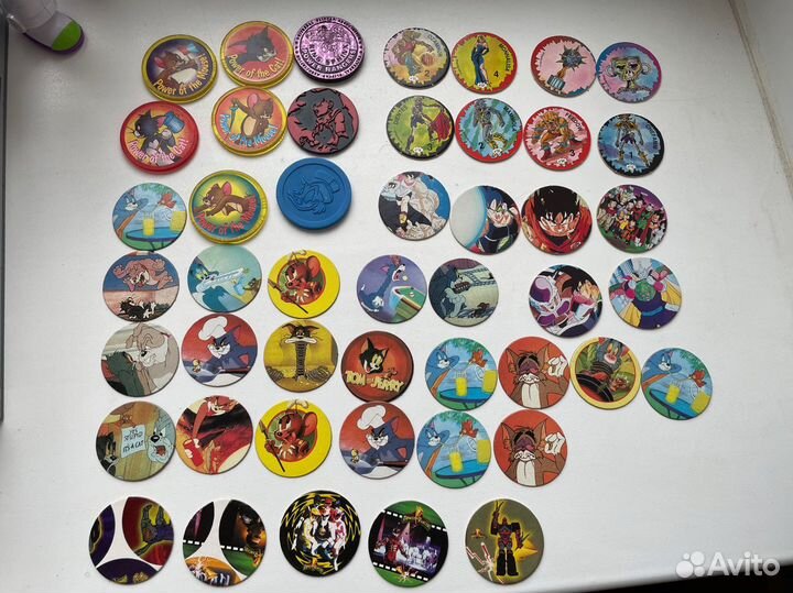 Фишки darkball, dragon ball, том и джерри и тд