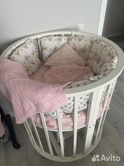 Бортики и постельное белье детское