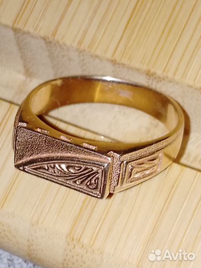 Мужская золотая печатка. 5600 за грамм