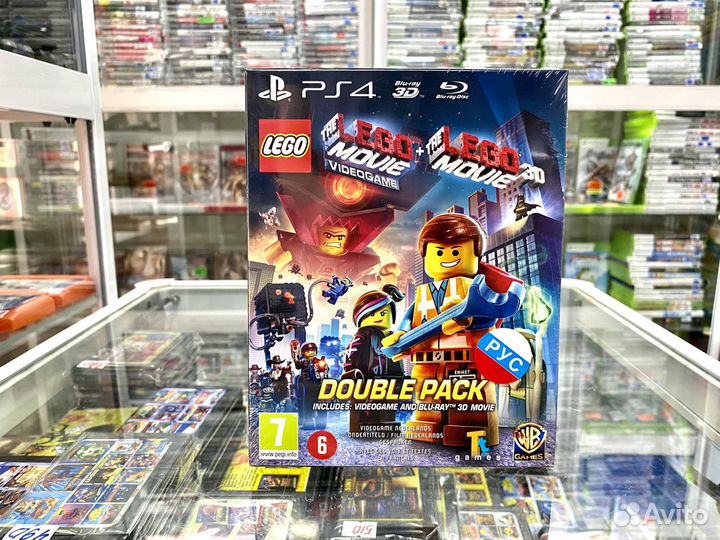 Lego Movie Videogame Double игра для Ps 4 Новый