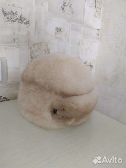 Шапка норковая женская