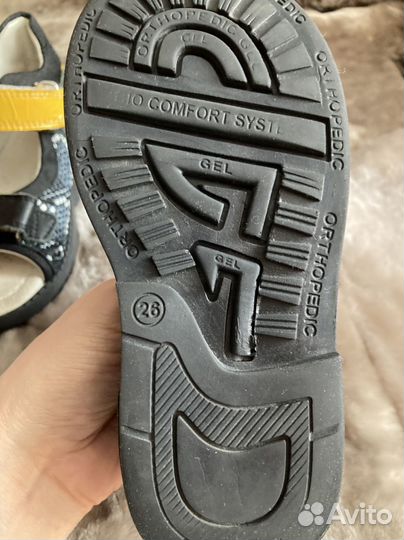 Сандалии натуральная кожа