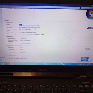 Ноутбук asus на запчасти или восстановление