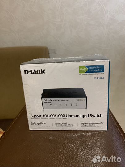 D-link коммутатор DGS-1005D 5x10/100/1000 Мбит/сек