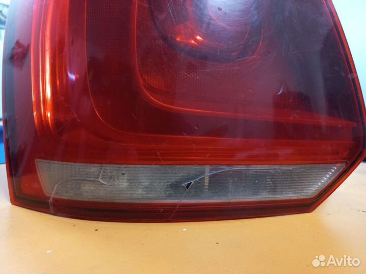 Фонарь задний левый Volkswagen Polo хэтчбек
