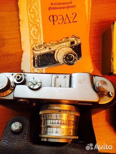Пленочный фэд -2 и экспонометр Ленинград-2