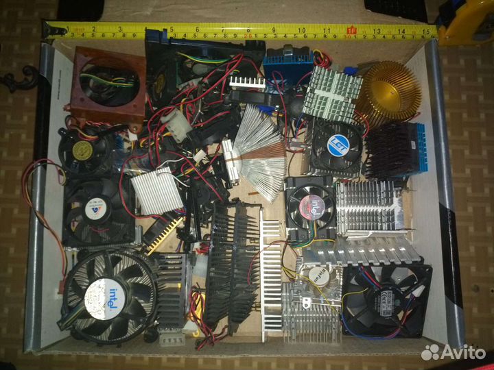 Вентиляторы, радиаторы