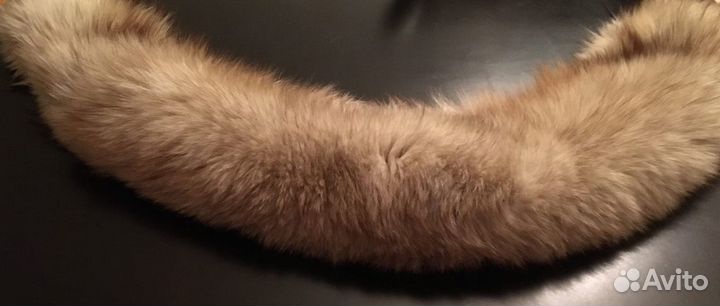Воротник песцовый светлый