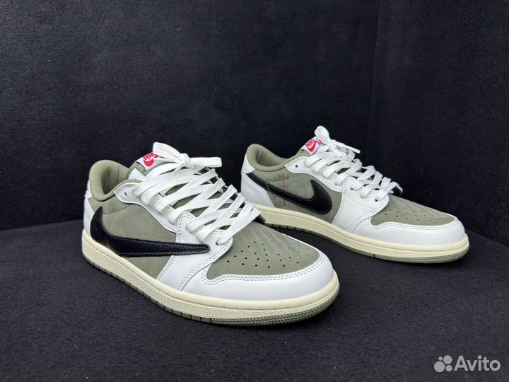 Nike Air Jordan 1 low x Travis Scott Medium Olive